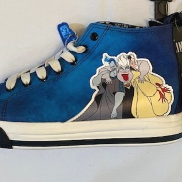 DISNEY | Ground Up Villains High-Top Sneakers-NEW - Picture 4 of 14
